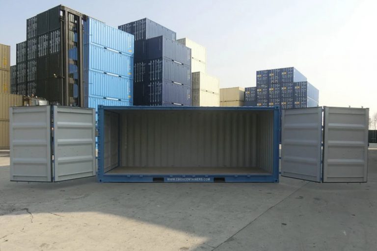 Full Side Access Doors As Well As End Opening Doors Containers